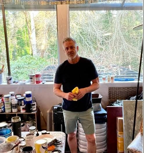 Freshly cut log ends